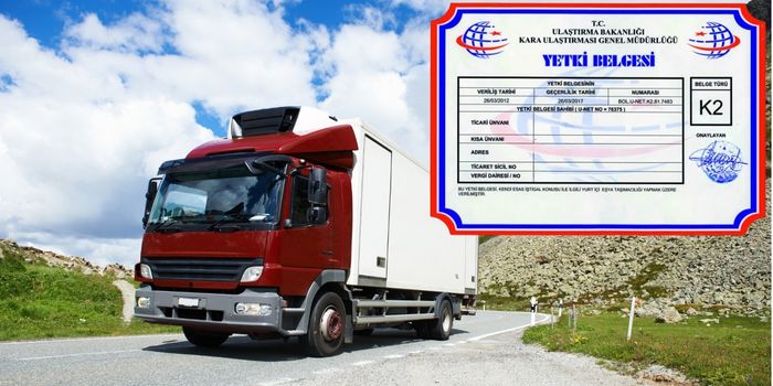 K2 Belgesi Nedir Hususi Taşımacılık